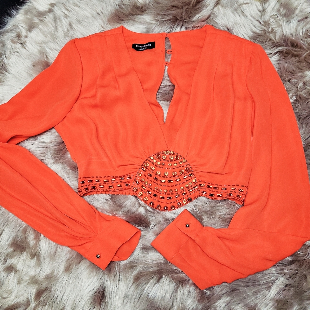 Bebe crop top